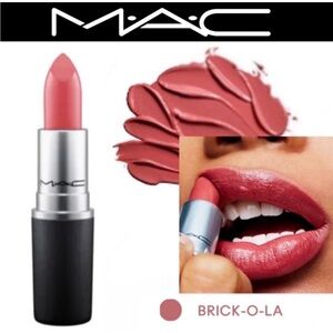 Mac Amplified  Lipstick ~ 102 Brick-O-La 🔥🔥🔥